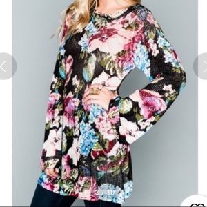 Show Me Your Mumu Festibell Sweater - in Dark Garden